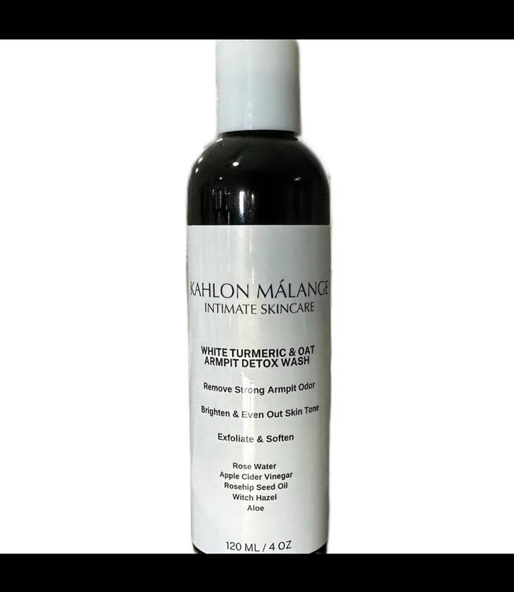 (21 Day Pre Order) White Turmeric & Oat Armpit Detox Cleansing Wash
