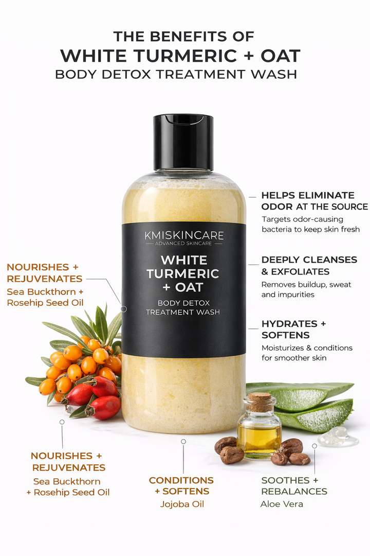 White Turmeric & Oat Armpit Detox Treatment Wash