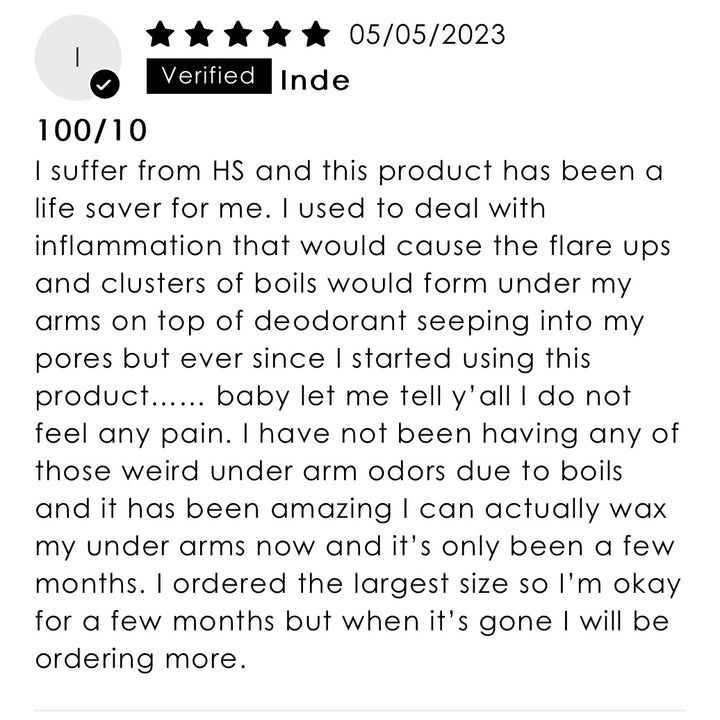 (7 Day Pre Order) 90 Day Armpit Reset Treatment Mask